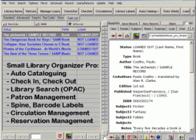 Small Library Organizer Pro screenshot