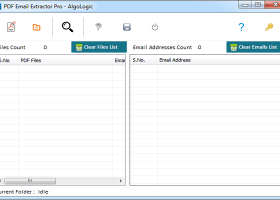 PDF Email Extractor Pro screenshot