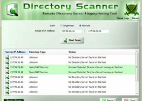 Directory Scanner screenshot