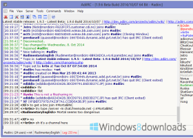 AdiIRC screenshot