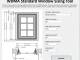 WDMA Standard Window Sizing Tool