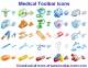 Medical Toolbar Icons