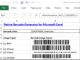 Barcode Generator for Excel