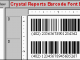 Crystal Reports Barcode Font Encoder UFL