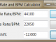 Sample Rate and BPM Calculator