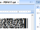 Crystal Reports PDF417 Barcode Generator