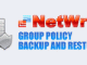Netwrix Group Policy Backup and Restore Netwrix Group Policy Backup and Restore
