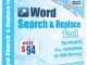 Word Search and Replace Tool Word Search and Replace Tool