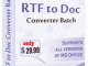 RTF TO DOC Converter Batch