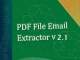 PDF File Email Extractor