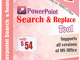 PowerPoint Search and Replace Tool