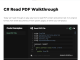 C# Read PDF