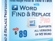 Word Find and Replace Professional Word Find and Replace Professional