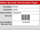 FileMaker Barcode Font Encoder Plugin