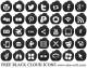 Free Black Cloud Icons