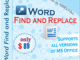 Word Find and Replace