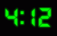 XClock Digital Clock Screen Saver