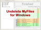 VeryUtils Undelete MyFiles